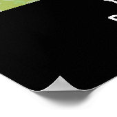 Grüne Camouflage Poster (Ecke)