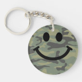 Grüne Camouflage Schlüsselanhänger (Vorderseite)