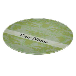 Grüne Camouflage Schneidebrett