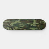 grüne Camouflage Skateboard (Horizontal)