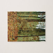 Grüne Camouflage, Tarnungs-Rotwild Puzzle (Horizontal)