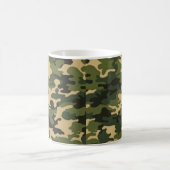 Grüne Camouflage Tasse (Mittel)
