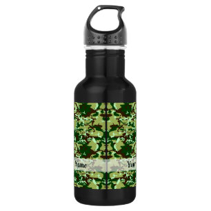Grüne Camouflage Trinkflasche