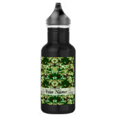 Grüne Camouflage Trinkflasche (Rechts)