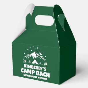 Grüne Camp Bach-Party Geschenkschachtel