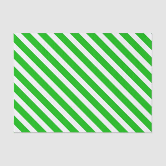 Grüne Candy Cane Basics Seidenpapier (Vorderseite)