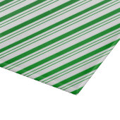 Grüne Candy Stripes Schneidebrett (Ecke)