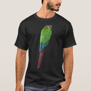 Grüne Cheek Conure Conure Parrot Bird Grüne Wange T-Shirt