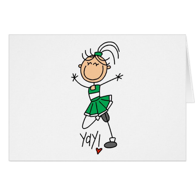 Grüne Cheerleader (Vorderseite (Horizontal))