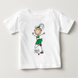 Grüne Cheerleader T-Shirts und Geschenke