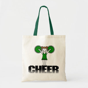 Grüne Cheerleading T - Shirts und Geschenke Tragetasche