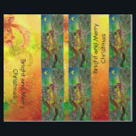 GRÜNE CHRISTMAS FAIRE,GOLD GLITZERN,FLORALLE WIRBE GESCHENKPAPIER<br><div class="desc">Whimsikale,  farbenfrohe Aquarellmalerei mit goldener und silberner Folie in gelben,  grünen,  roten Farben.</div>