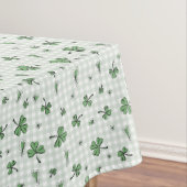 Grüne Clovers Gender Neutral St Patricks Day Kids Tischdecke (Beispiel)