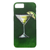 Grüne Cocktailabsinth Case-Mate iPhone Hülle (Rückseite)
