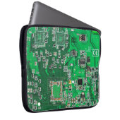 Grüne Computergehäuse Laptopschutzhülle (Vorne Rechts)