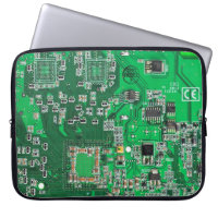 Grüne Computergehäuse