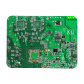 Grüne Computergehäuse Magnet (Horizontal)