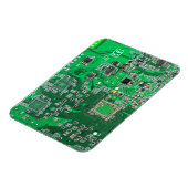Grüne Computergehäuse Magnet (Linke Seite)