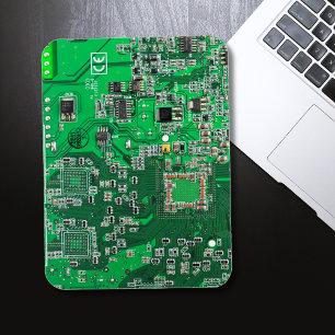 Grüne Computergehäuse Magnet