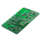 Grüne Computergehäuse Magnet (Linke Seite)