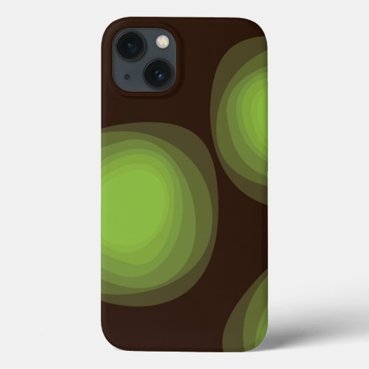 Grüne, coole, einzigartige, trendige, urbane Blume Case-Mate iPhone Hülle (Rückseite)