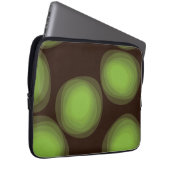 Grüne, coole, einzigartige, trendige, urbane Blume Laptopschutzhülle (Vorne Rechts)