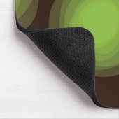 Grüne, coole, einzigartige, trendige, urbane Blume Mousepad (Ecke)