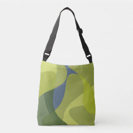 Grüne, coole, trendige, moderne und Bio Formen Tragetaschen Mit Langen Trägern