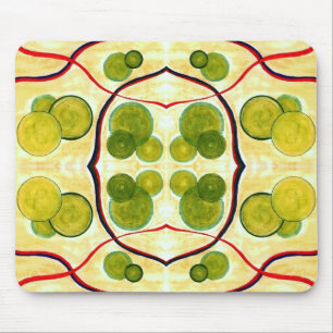 Grüne Creme Float-Mauspad Mousepad