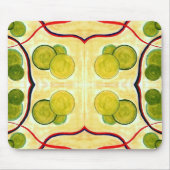 Grüne Creme Float Mousepad (Vorne)