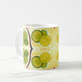 Grüne Creme Float Tasse (Vorderseite Links)