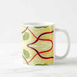 Grüne Creme Float Tasse