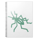 Grüne Cricket Notizblock (Vorderseite)