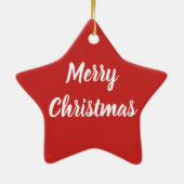 Grüne Dackel mit Weihnachtsmannmütze Keramik Ornament (Hinten)