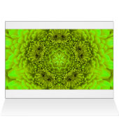 GRÜNE DAHLIENBLÜTENBLÄTTER (Innenansicht Horizontal (Oben))