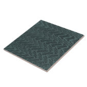 Grüne Decorative Wavy Keramik Tile Fliese (Seite)