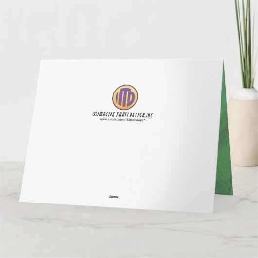 Grüne Dekade 80. Geburtstag Karte (Rückseite)