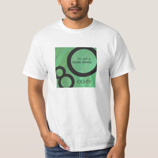 Grüne Dekade 80. Geburtstag T-Shirt (Vorderseite)