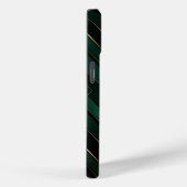 Grüne Dekoration Case-Mate iPhone Hülle (Rückseite / Rechts)