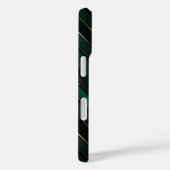 Grüne Dekoration Case-Mate iPhone Hülle (Rückseite / Rechts)