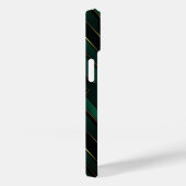 Grüne Dekoration Case-Mate iPhone Hülle (Rückseite / Rechts)