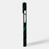 Grüne Dekoration Case-Mate iPhone Hülle (Rückseite / Links)