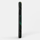Grüne Dekoration Case-Mate iPhone Hülle (Hinten/Rechts)