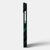 Grüne Dekoration Case-Mate iPhone Hülle (Rückseite / Links)