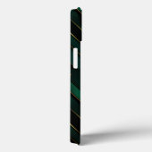 Grüne Dekoration Case-Mate iPhone Hülle (Rückseite / Rechts)