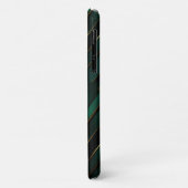 Grüne Dekoration Case-Mate iPhone Hülle (Hinten/Links)