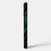 Grüne Dekoration Case-Mate iPhone Hülle (Rückseite / Links)