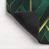 Grüne Dekoration Mousepad (Ecke)