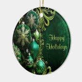 Grüne Dekorative Ornamente (Links)