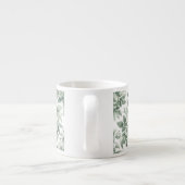 Grüne Delft-Tasse, Grüne Tasse, Frühjahr-Tasse, Espressotasse (Rückseite)